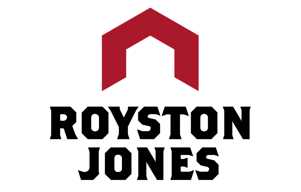 ROYSTON JONES LOGO BLANCKANDRED Web